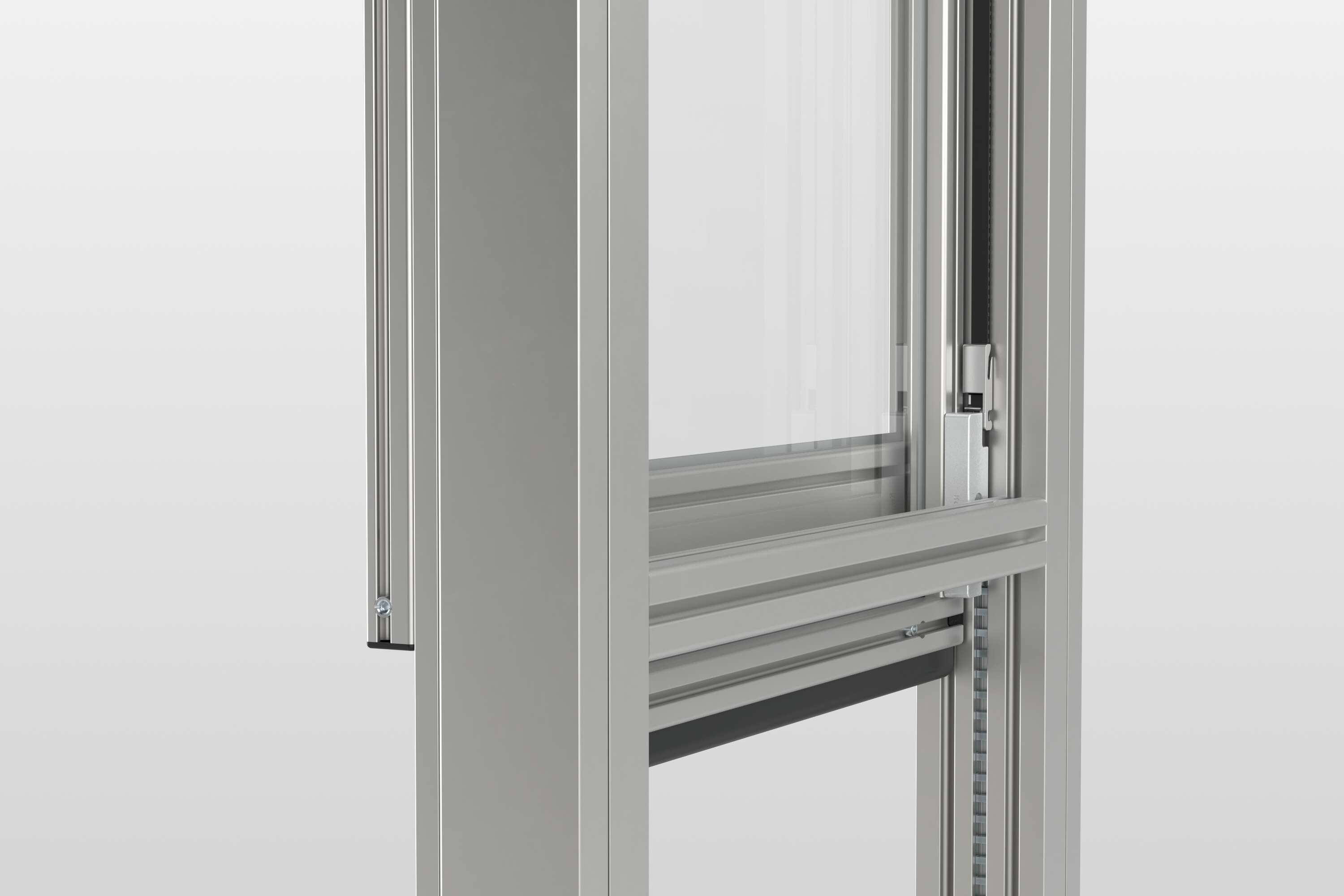 Lifting Door 8 Compact, Adapter Profile 80, natural