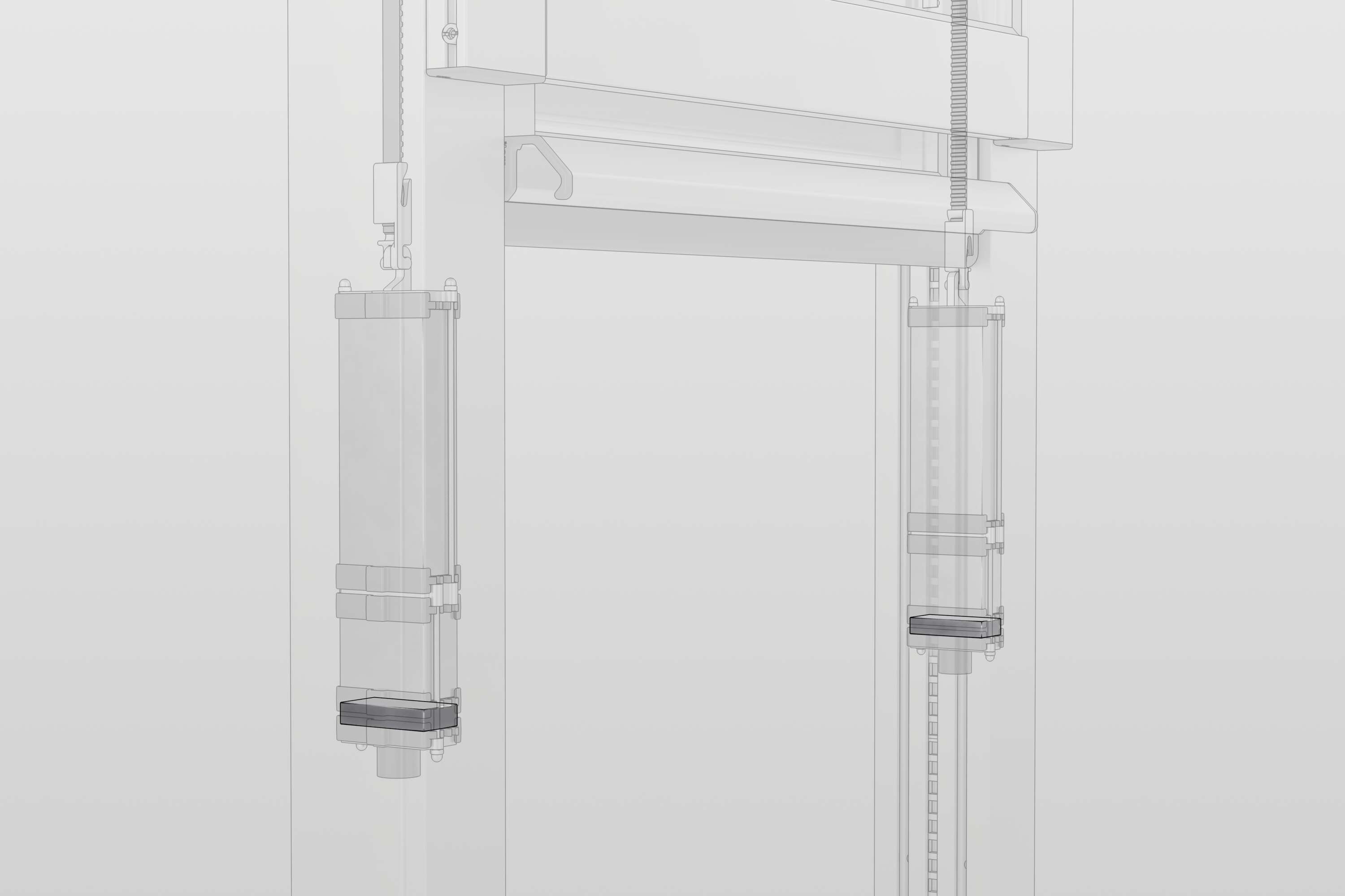 Lifting Door 8 Compact, Counterweight 50x25 0.1kg