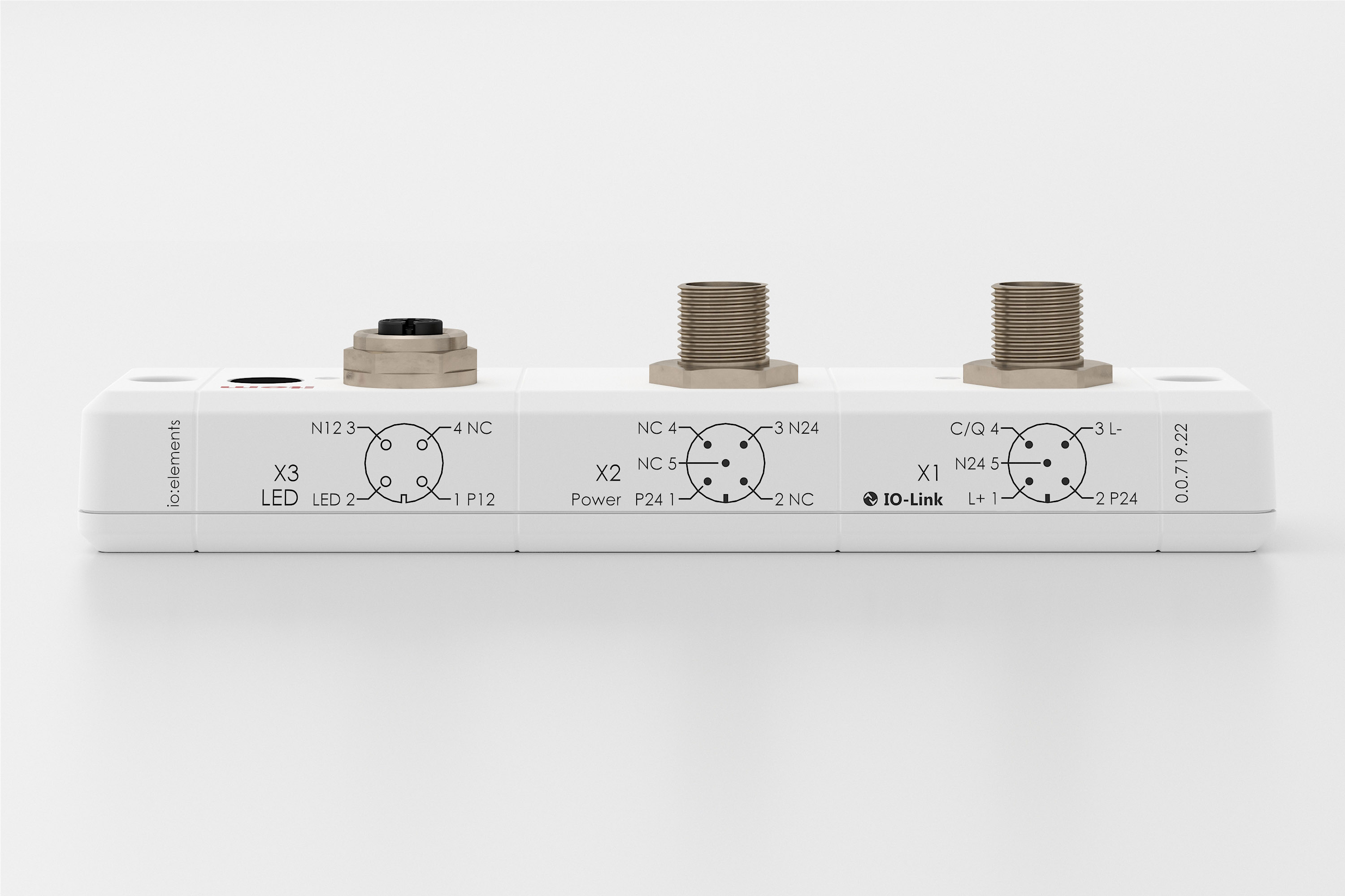 Controller striscia a LED RGB IO-Link 24VDC, multisegmento