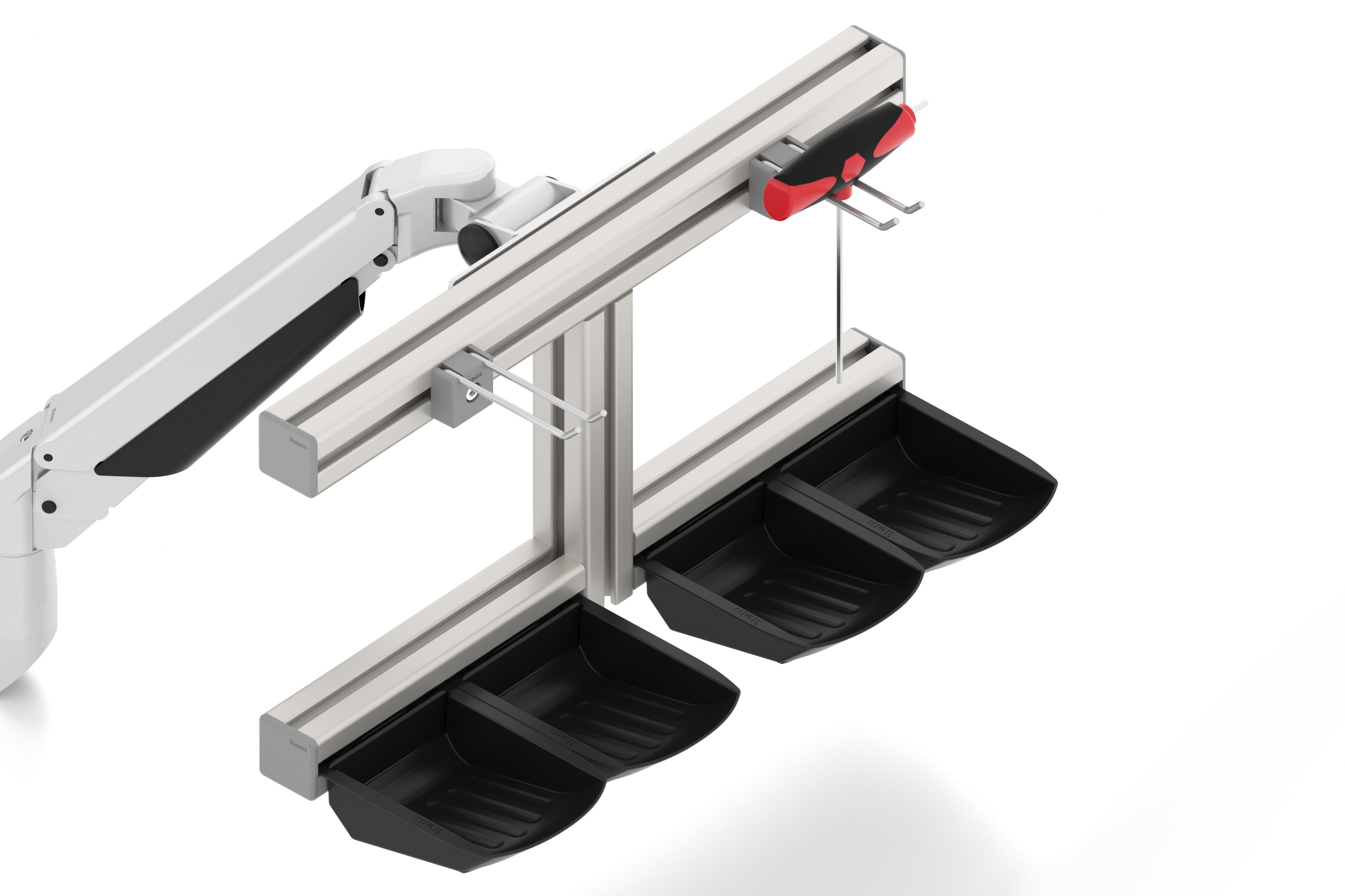Pivot Arm, Height Adjustable