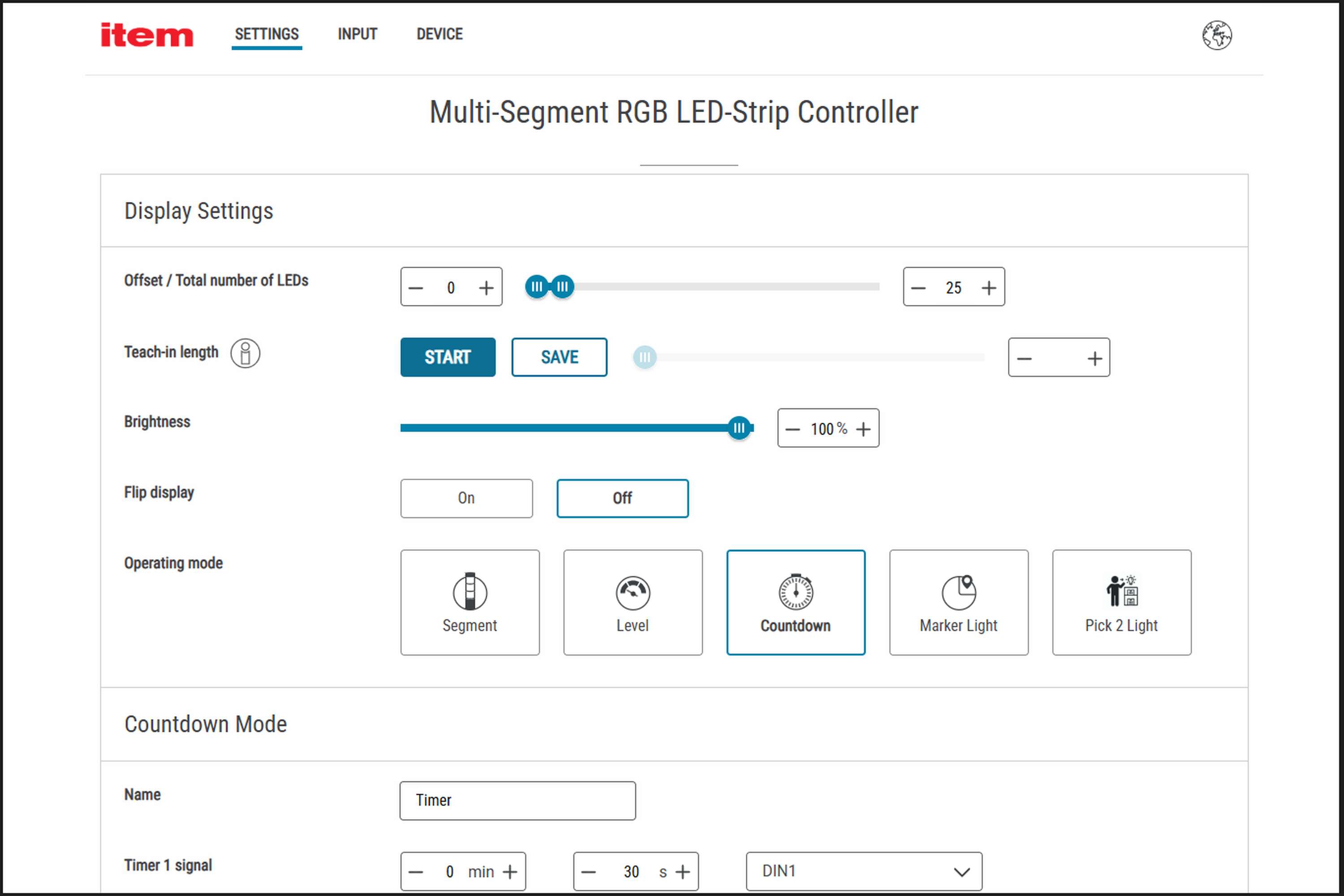 Multi-Segment RGB LED Strip Controller