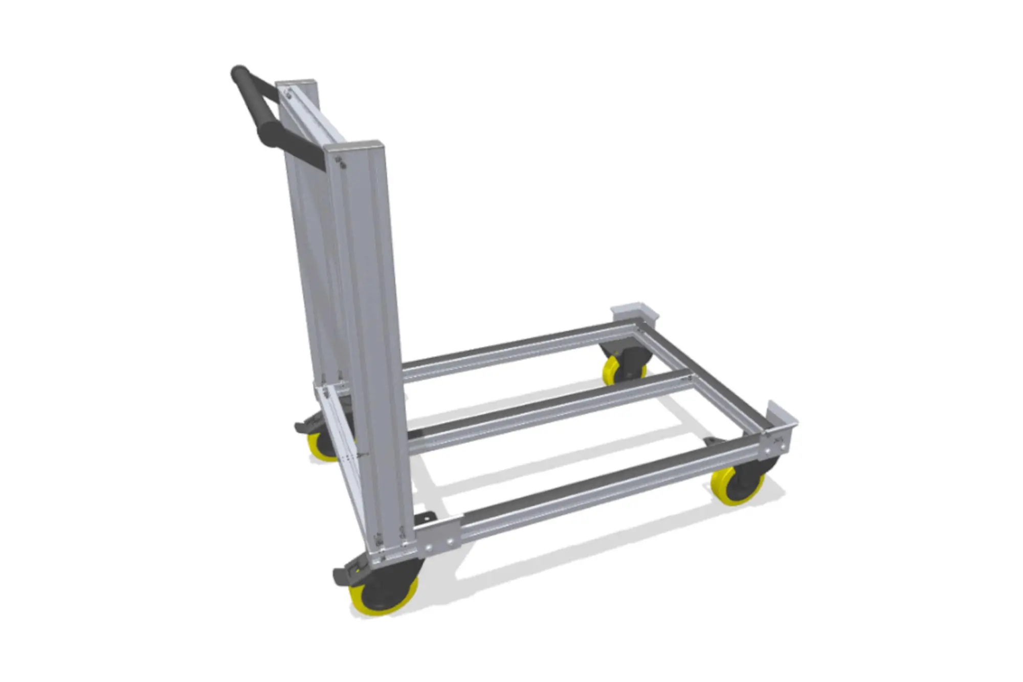 Pallit Chariot De Transport Pliable CARRY | 150 Kg | Chariot Plate-forme Avec Revêtement Antidérapant | Aide Au Transport