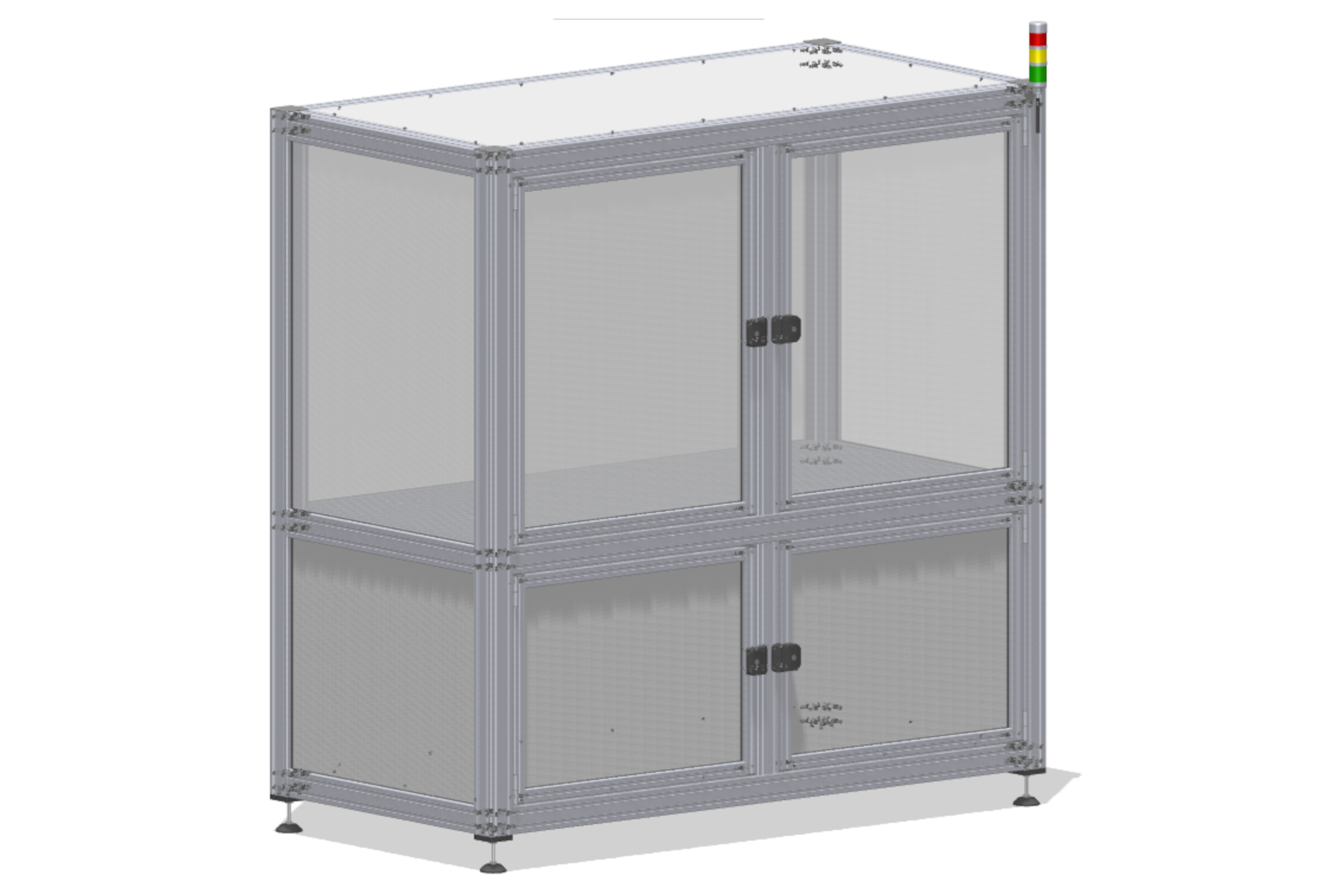 Basic MB machine cabin with 2 functional sections