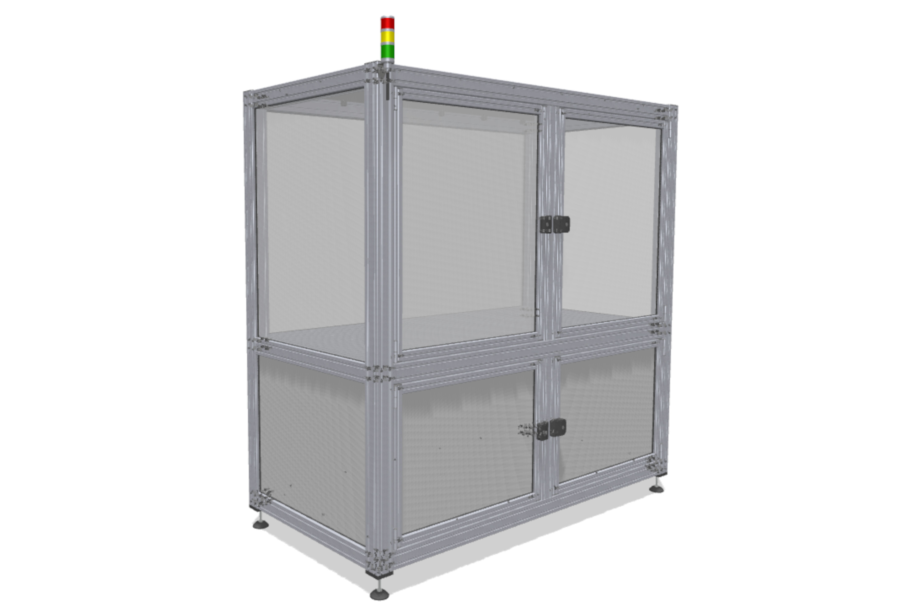 Basic MB machine cabin with 2 functional sections