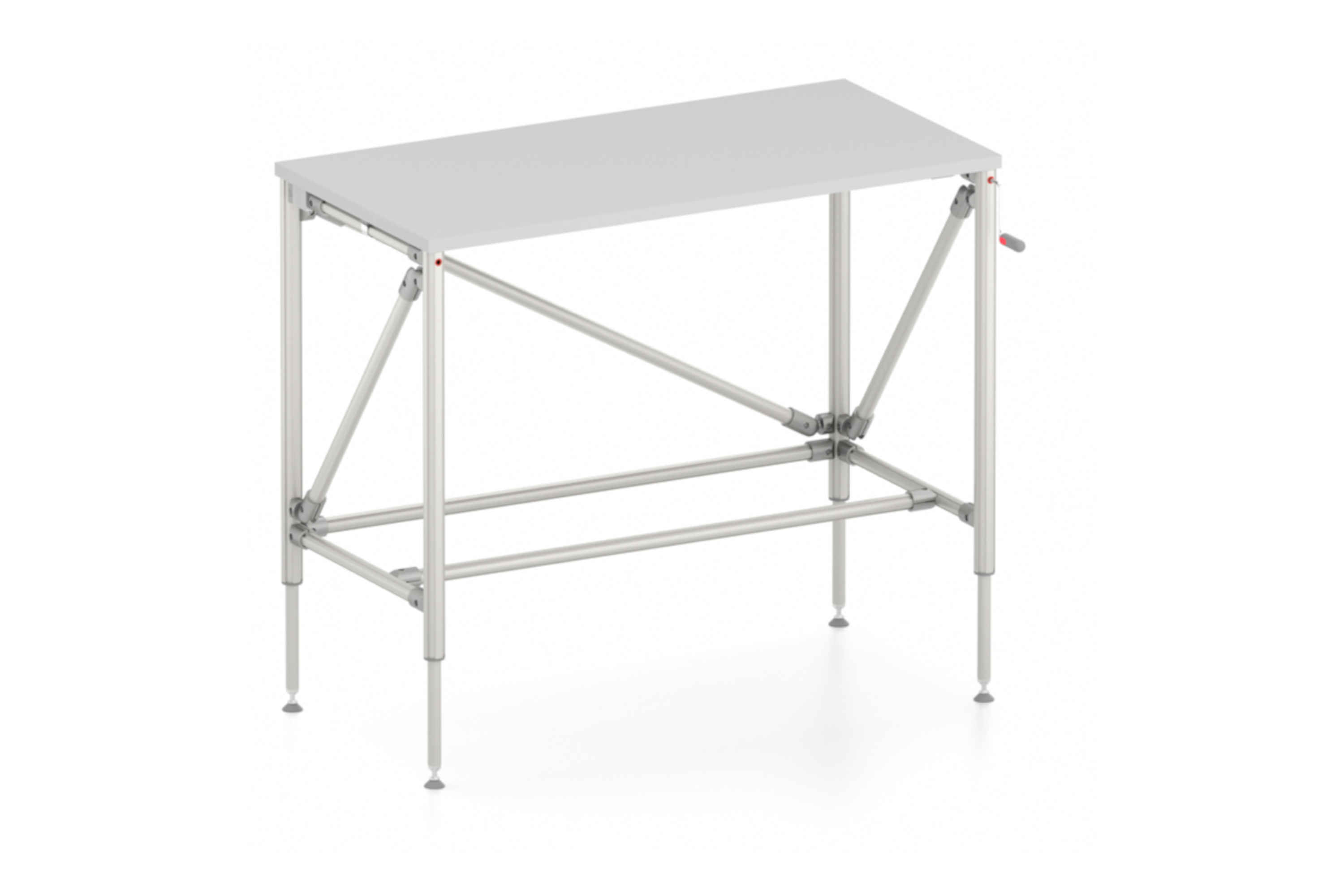 Mesa de altura regulable manualmente Table, Economy Lean D40/D30 K - modelo básico