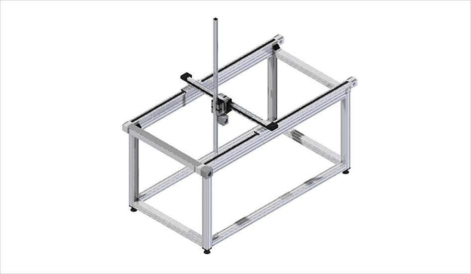 Machine frame with 3-axis handling - EX-01072