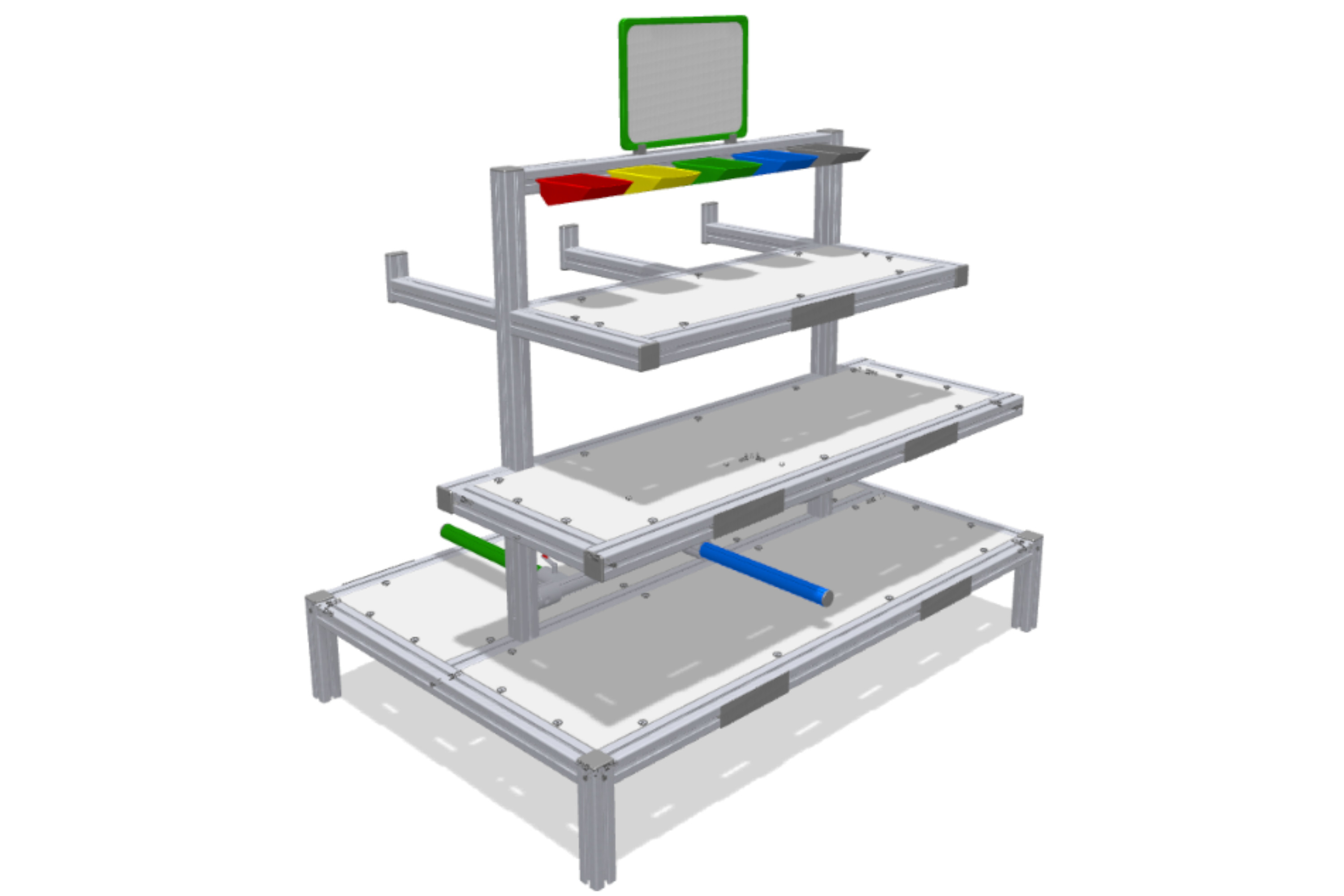 Top Module – picking rack