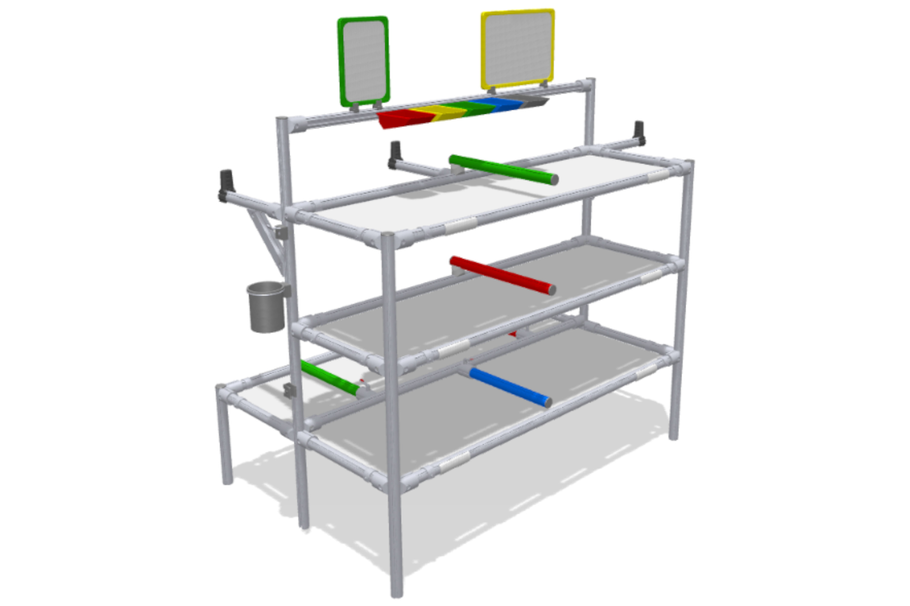 Top Module – Lean Production supply rack