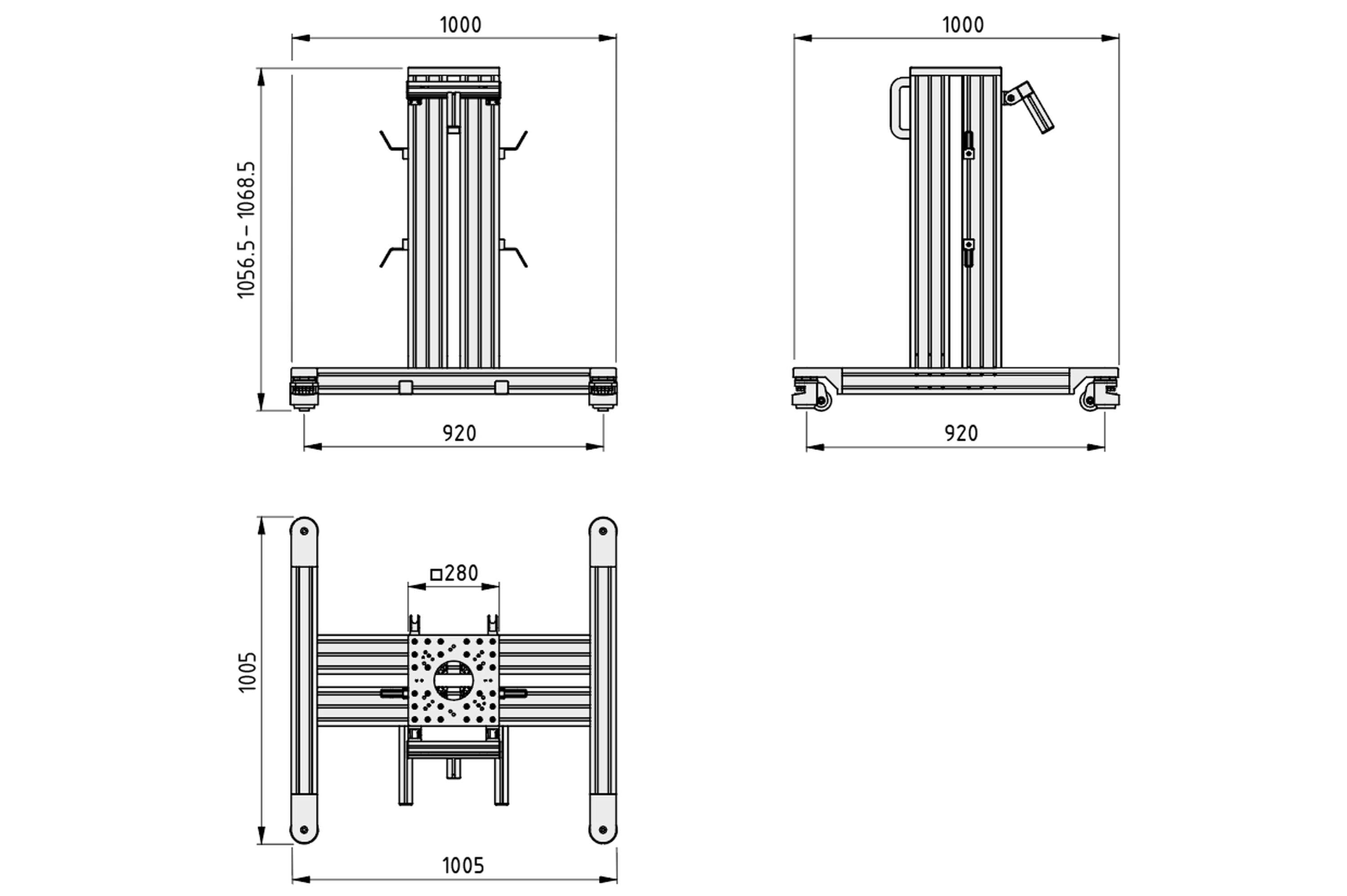 Mobile cobot base for Universal Robots – UR20/UR30