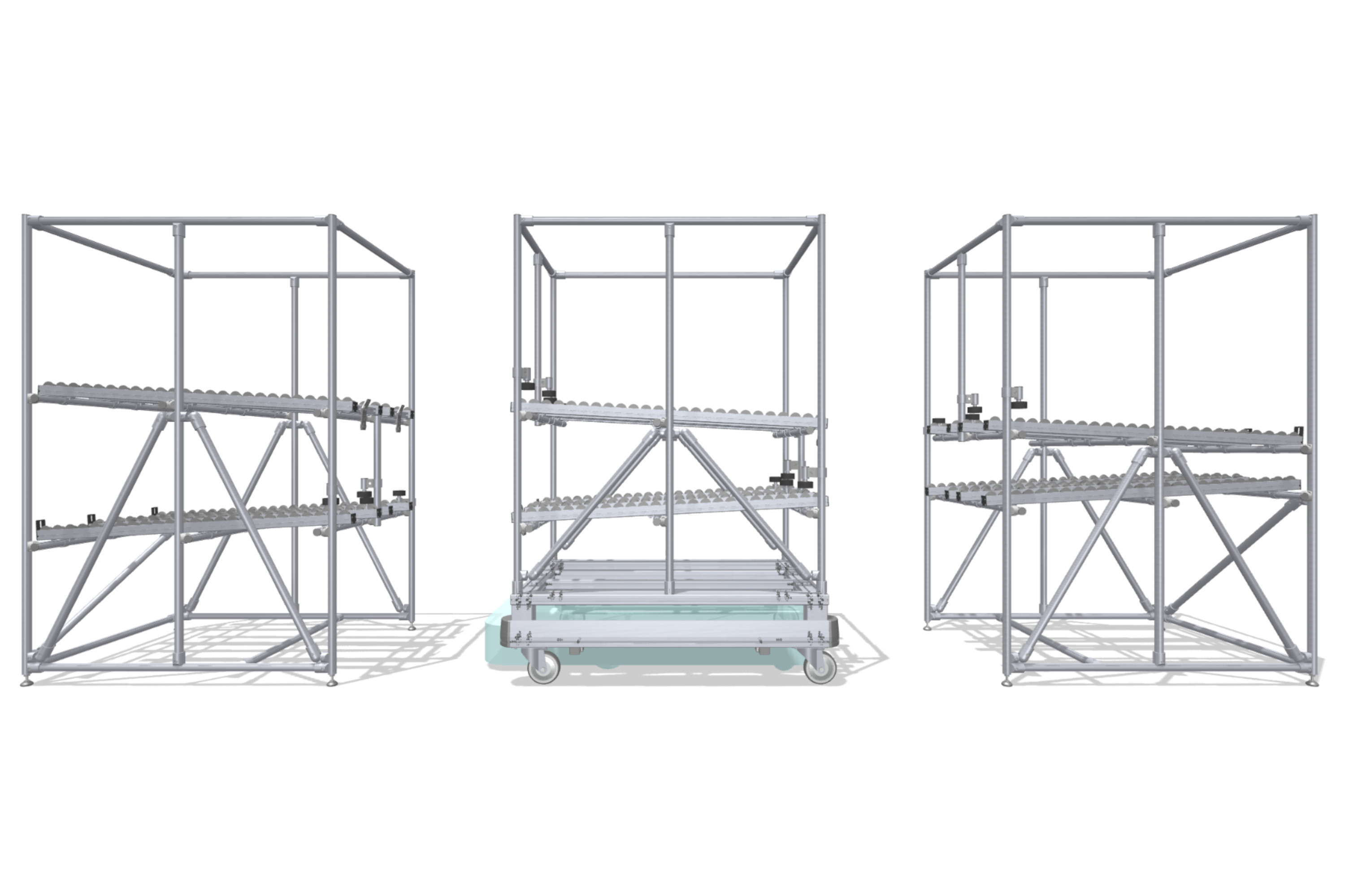 FIFO racks for automatic material supply with ABB AMR T701