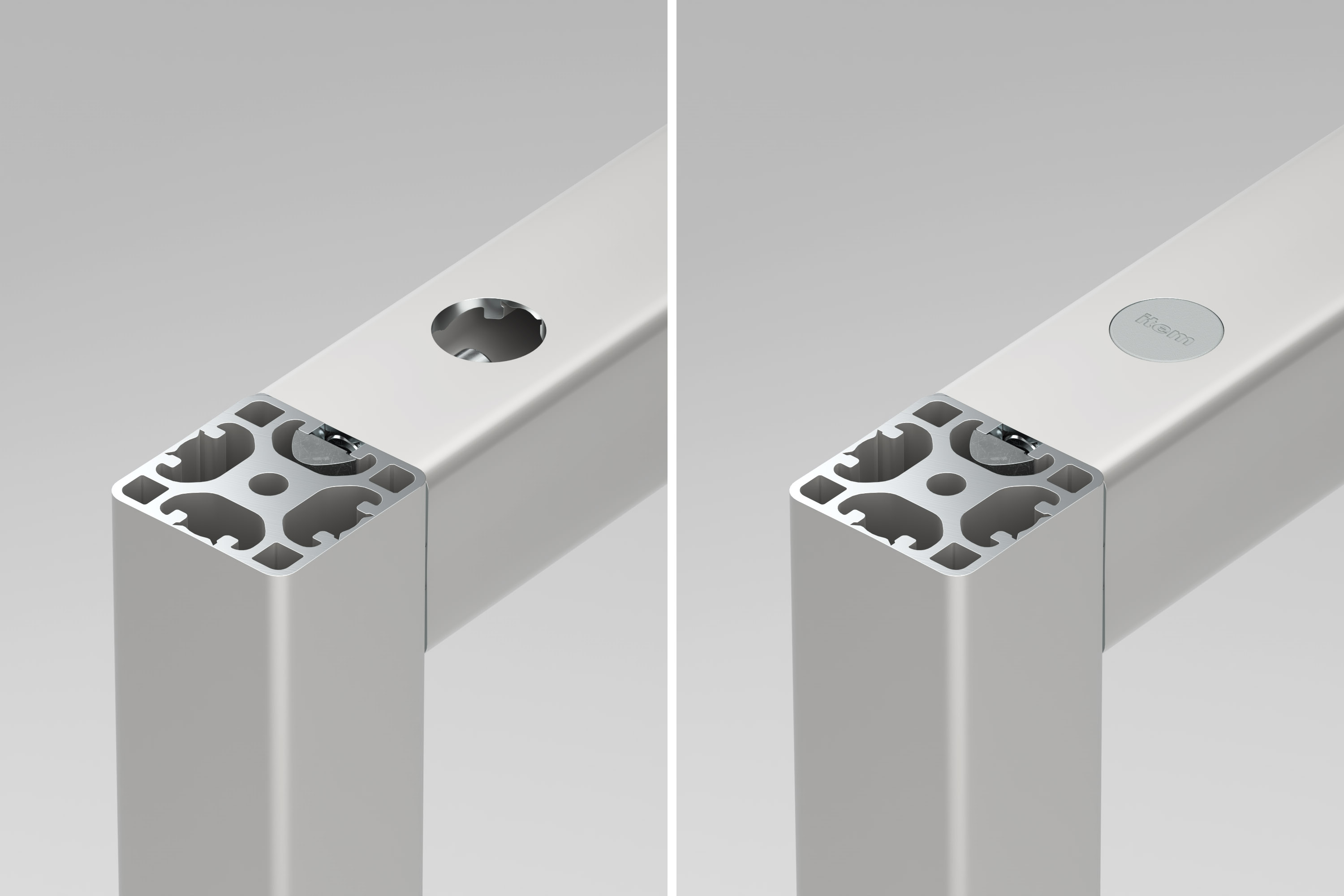 Cap for drilled holes