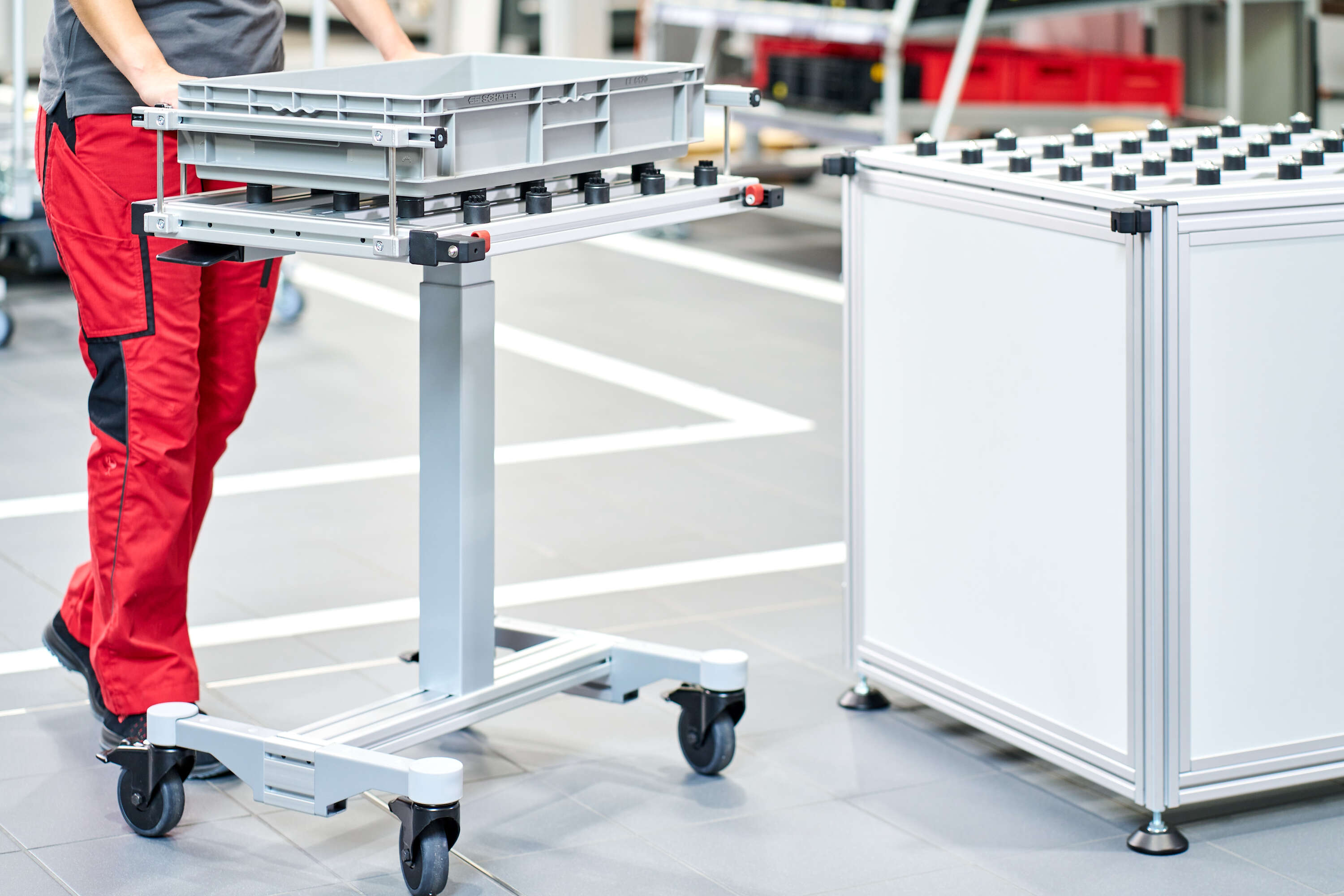 Racks and trolleys