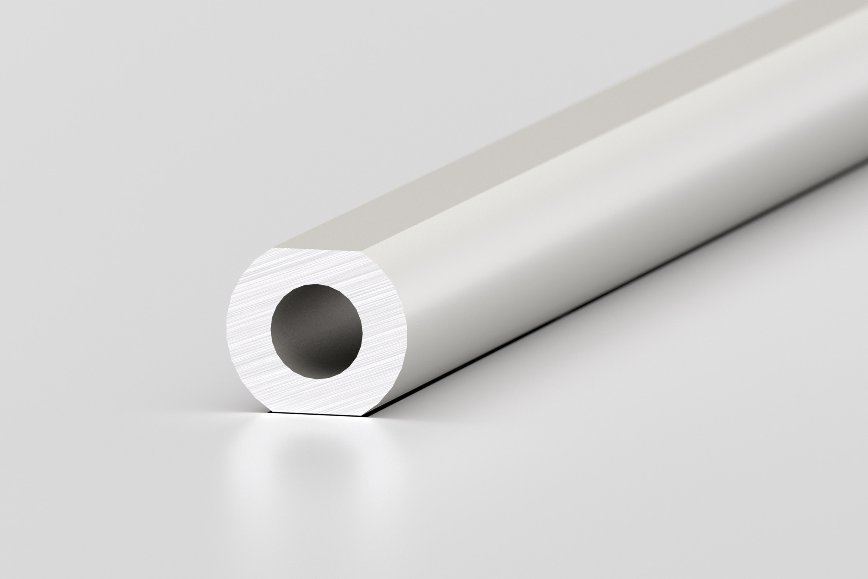 Tube D6.3x1.6 5.5 A/F, natural