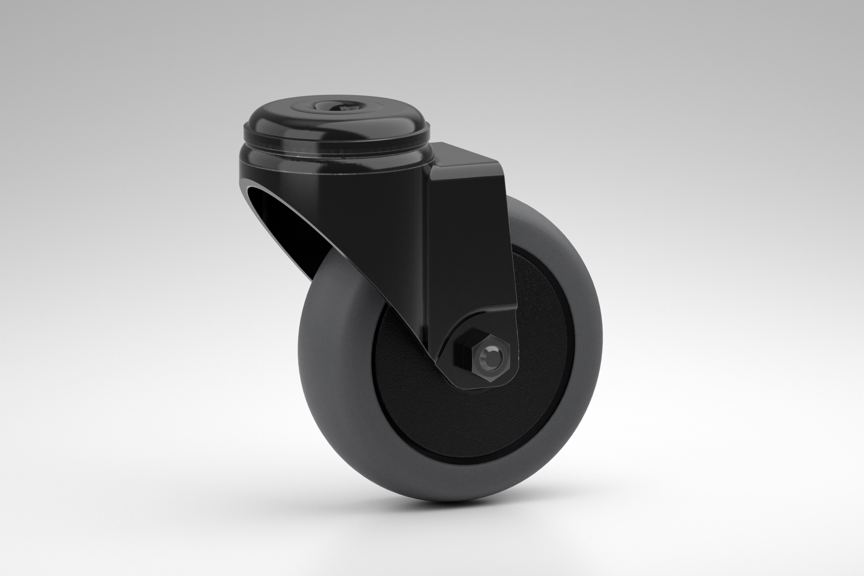 Swivel castor