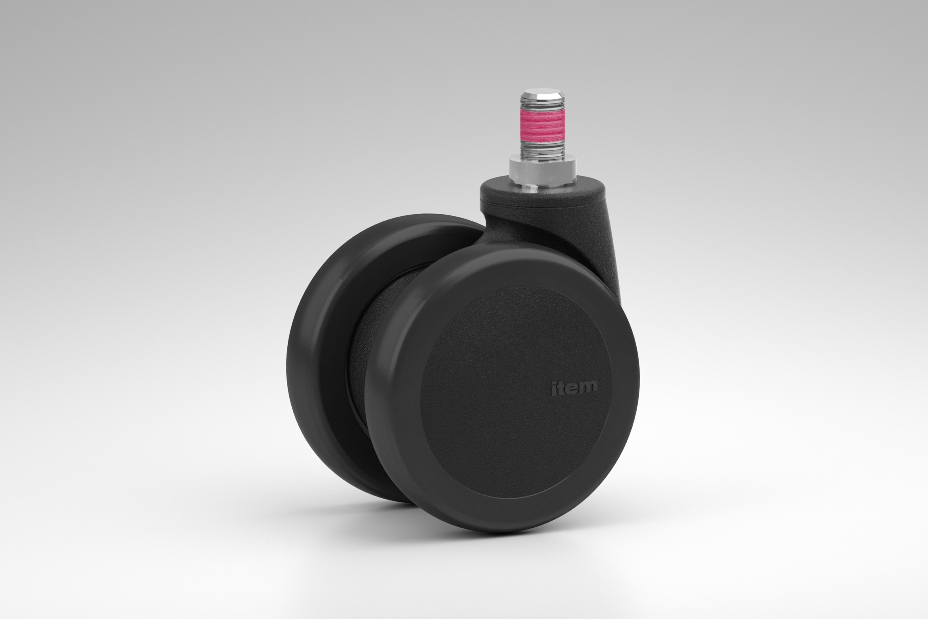 Swivel castor (double)