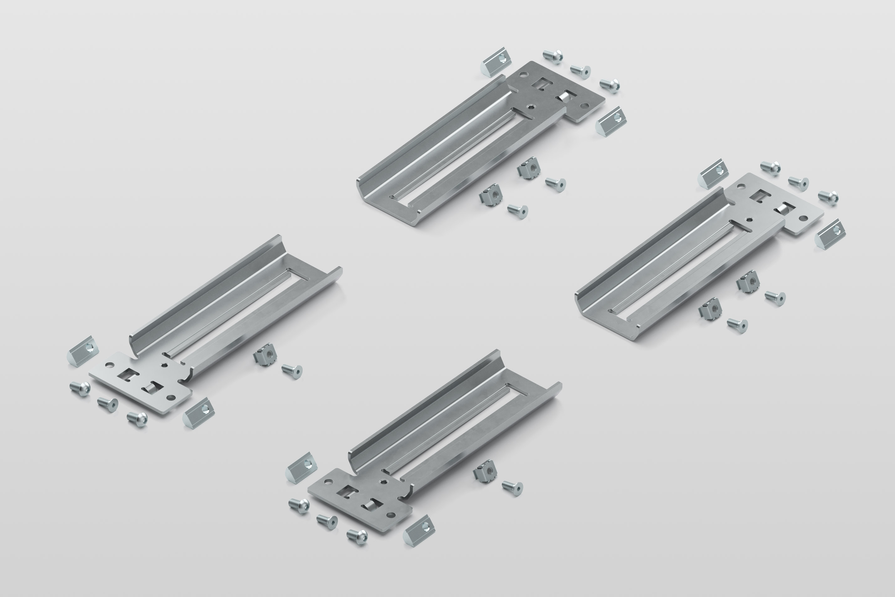 Assembly Set 8, Telescopic Rail 12.7x45.7 – item