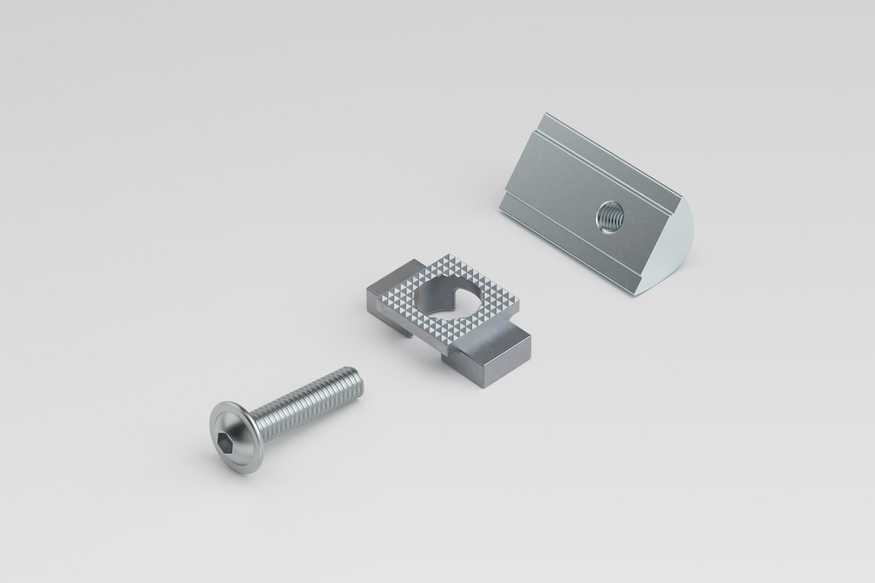 Telescopic Rail Interlock Fastening Set 8