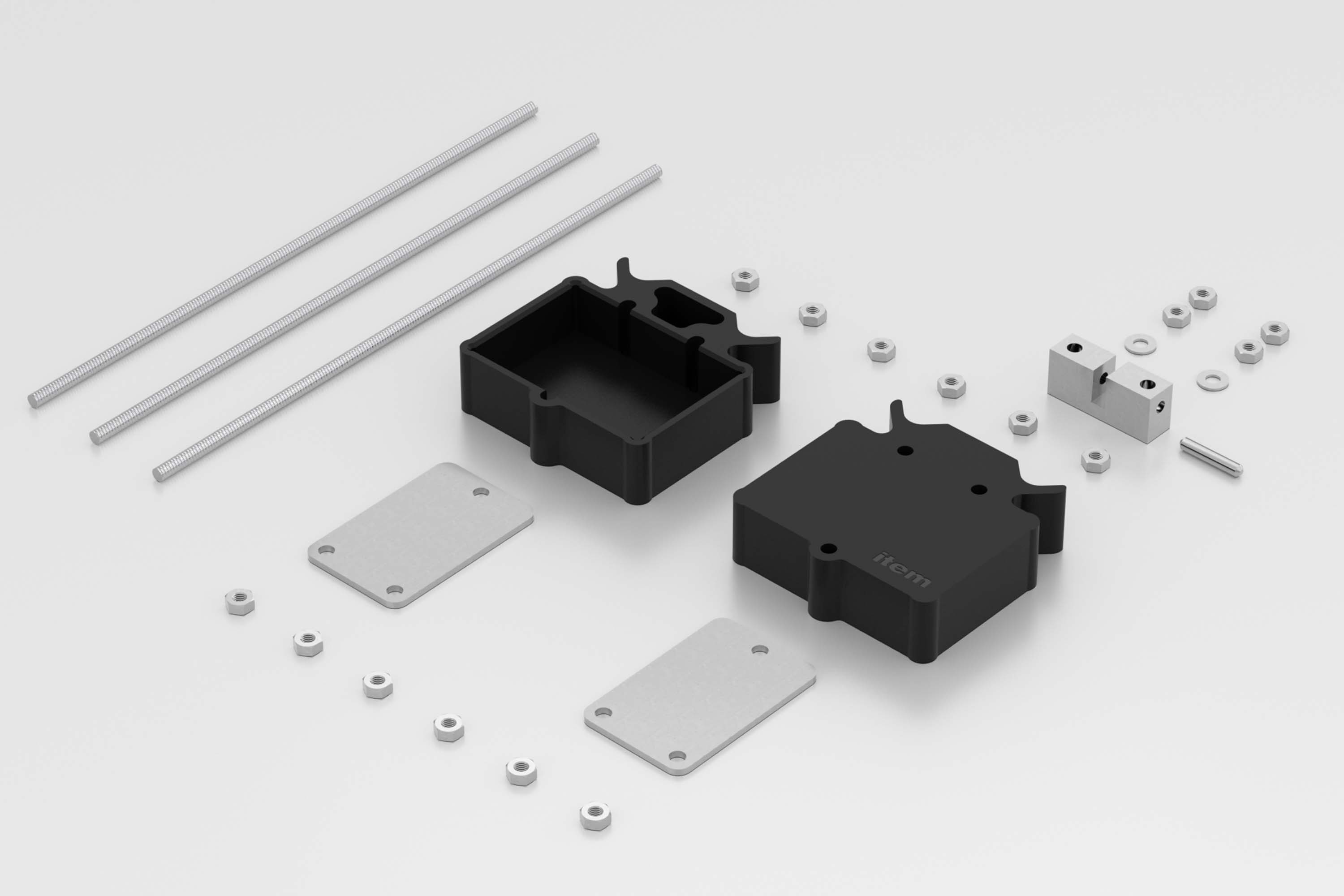 Lifting-Door Counterweight Guide Set