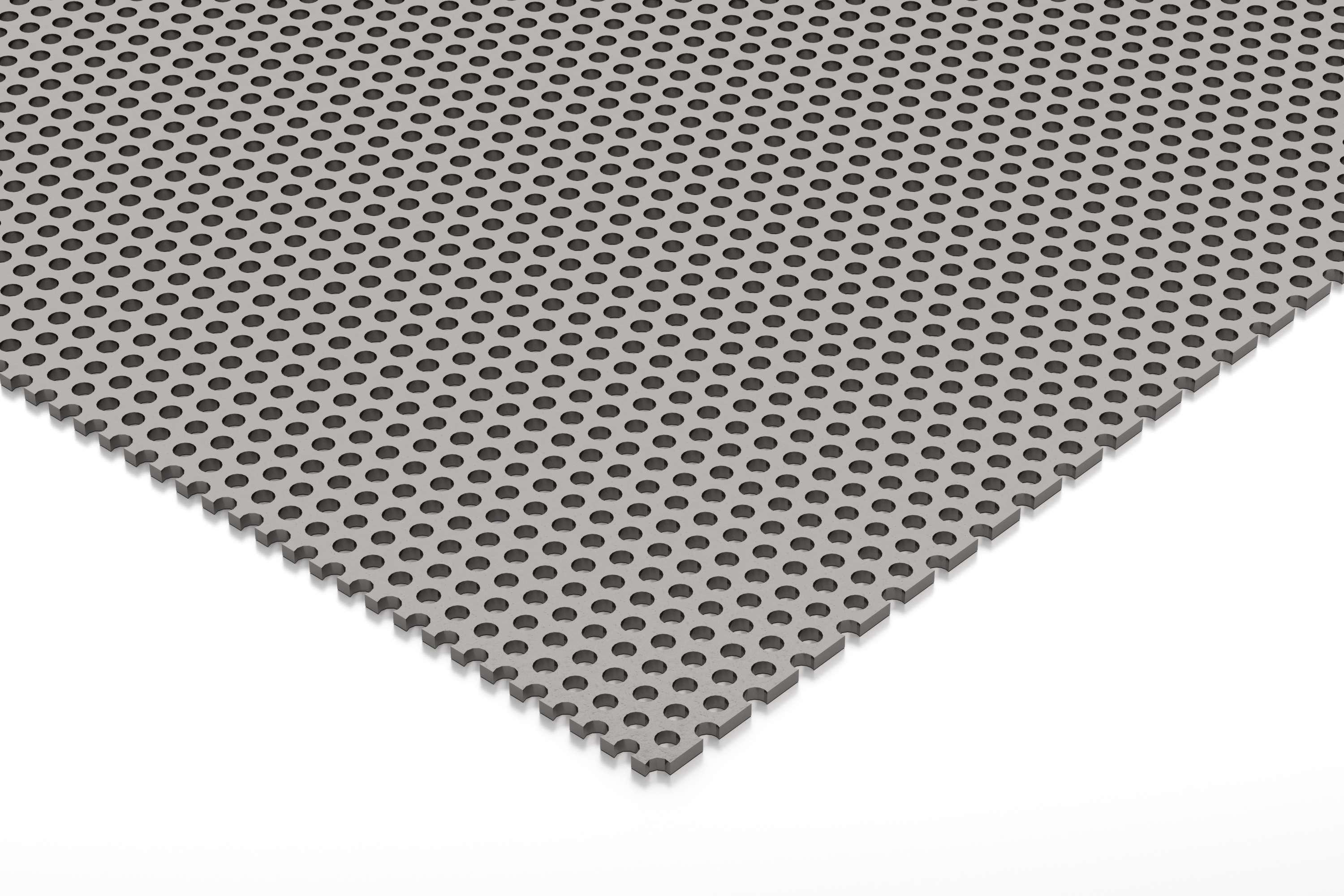 Perforated Sheet St 3mm, stainless
