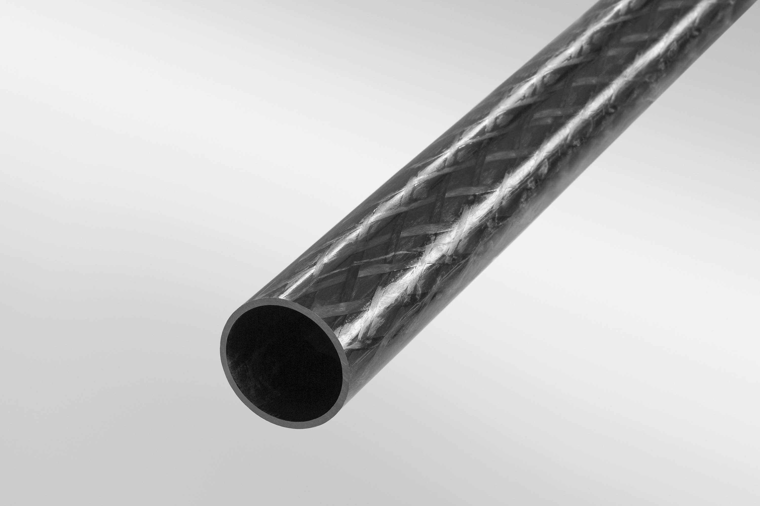 Tube D30x1,5 CFRP, anthracite