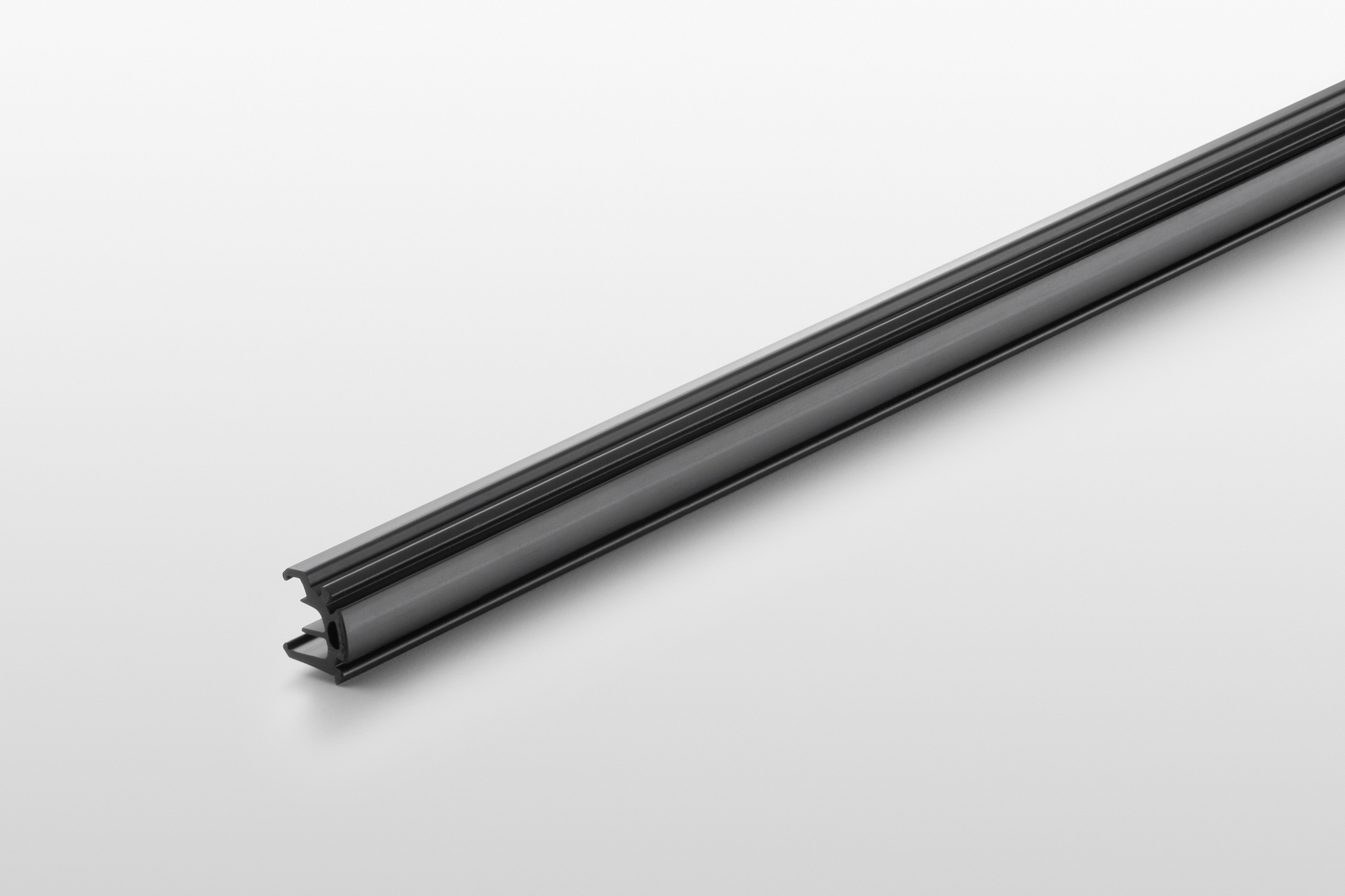 Fastening Profile D30 0-20° e ESD, black similar to RAL 9005