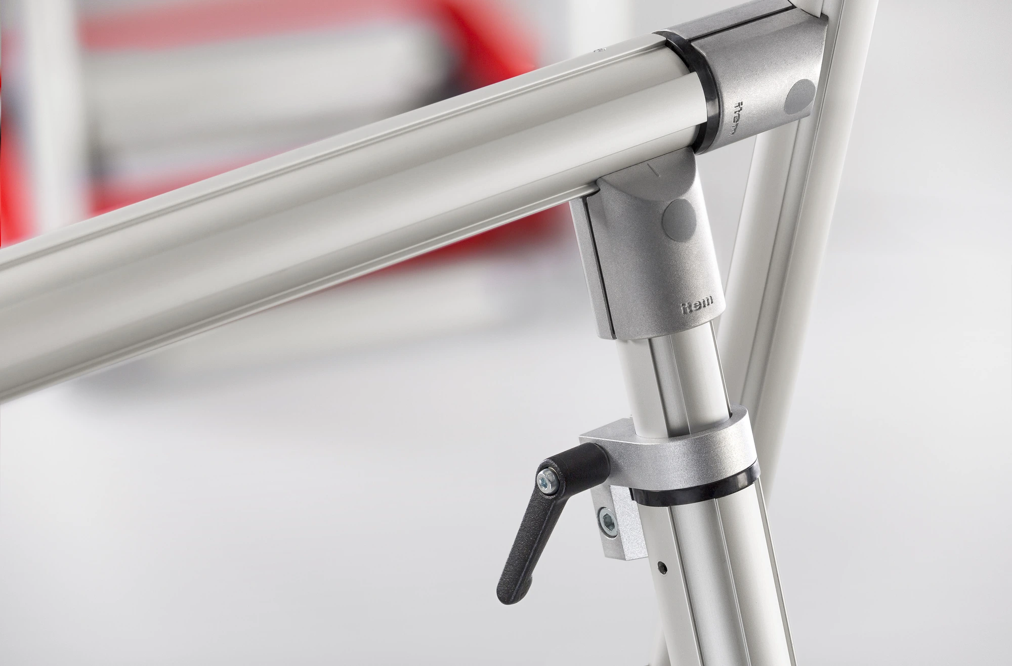 Sistema Di Bloccaggio Con Cavo In Acciaio - Mini Lucchetto Per Sicurezza Industriale, 100mm X 2.44m, Rosso - Foto 3