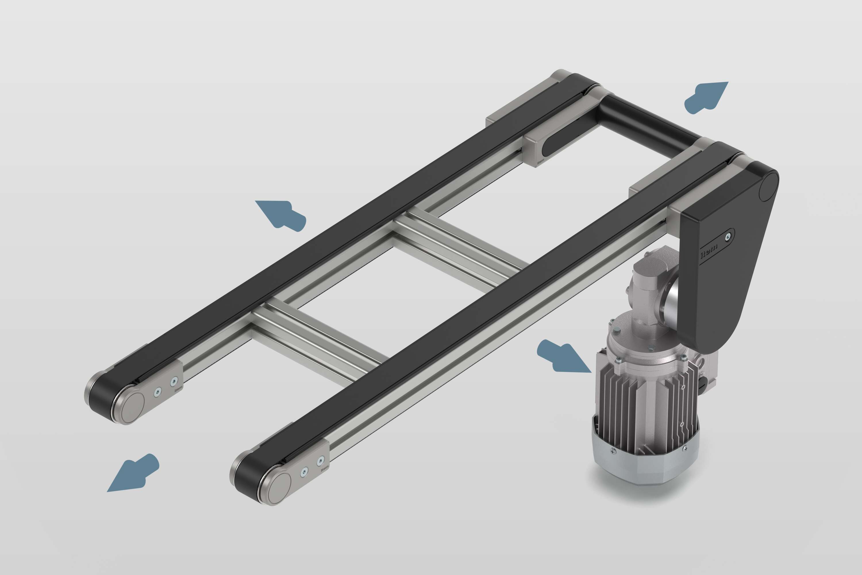 Double Timing Belt Conveyor 8 40 I