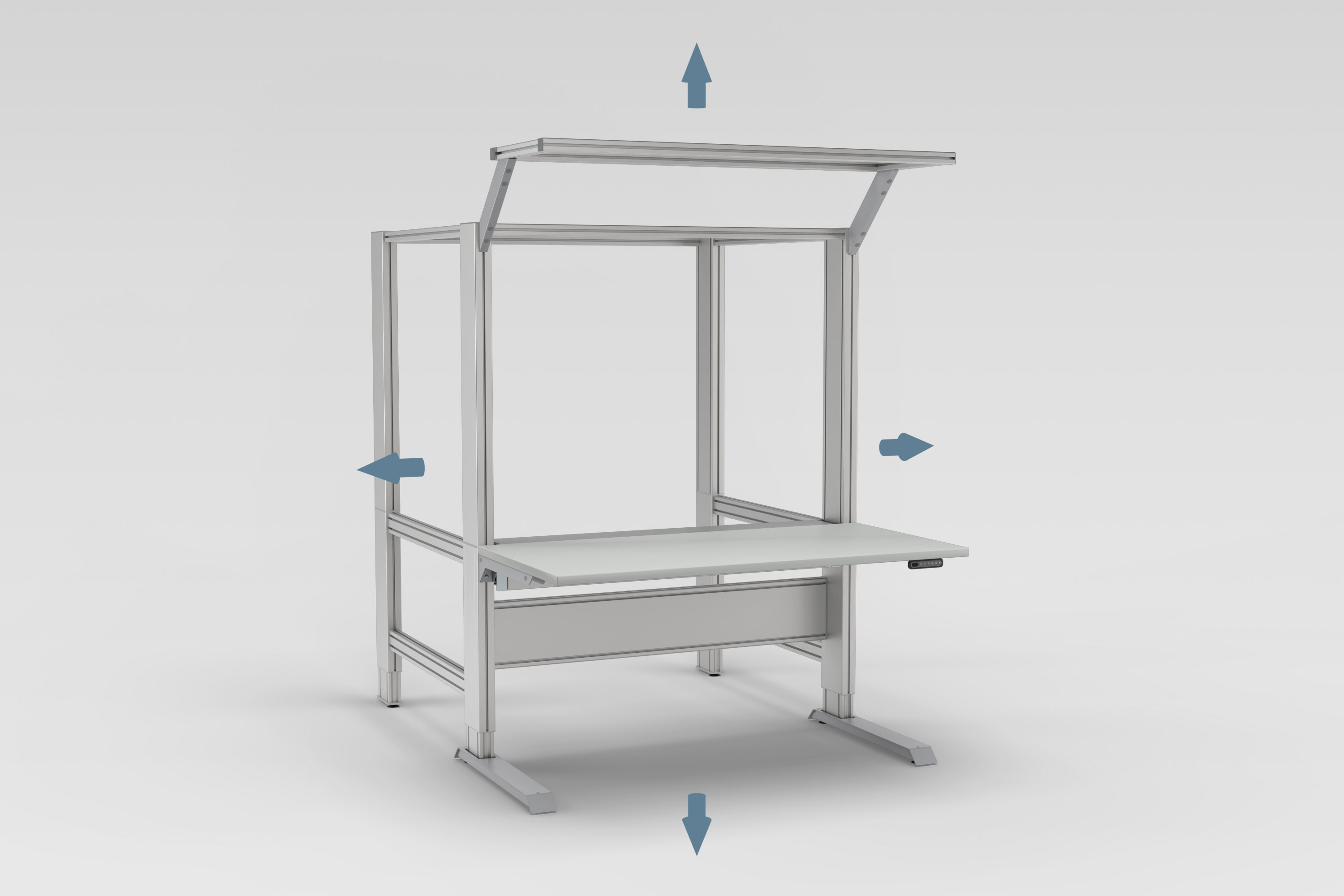 Arbeitstisch 4 E FiFo