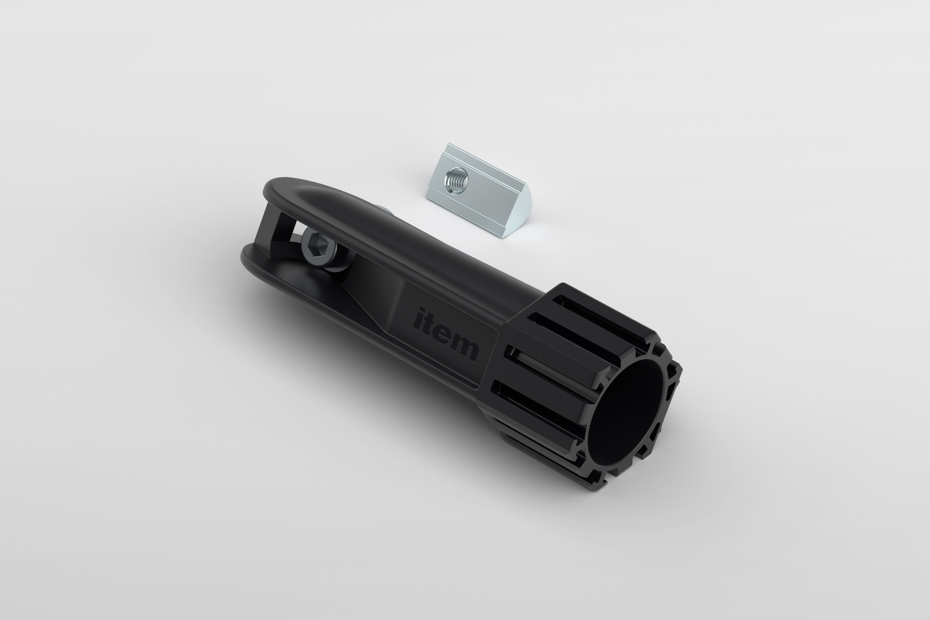 Tool Holder 8 D24-80 ESD, black similar to RAL 9005