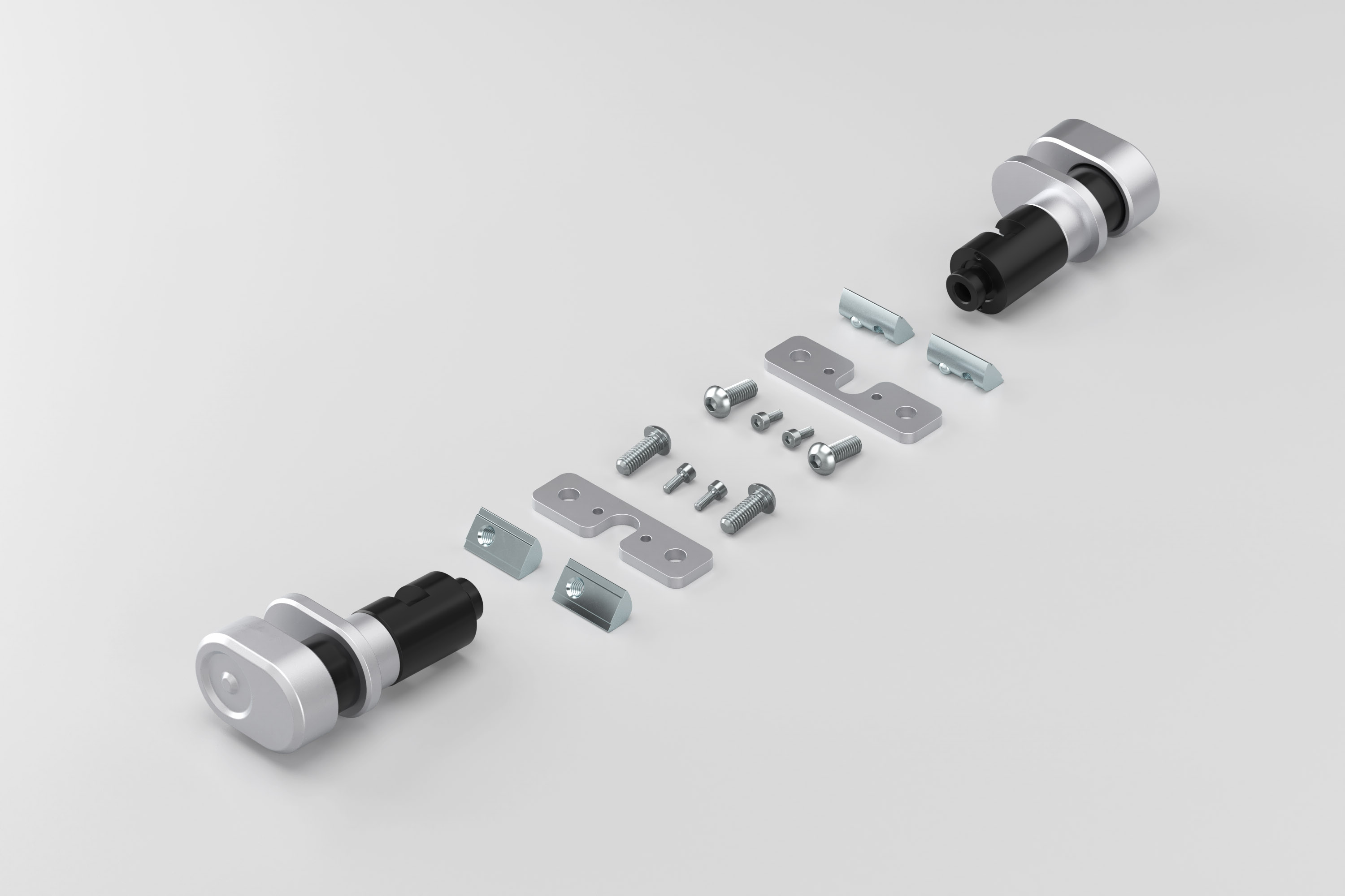 Material Airlock X 8, Locking Mechanism