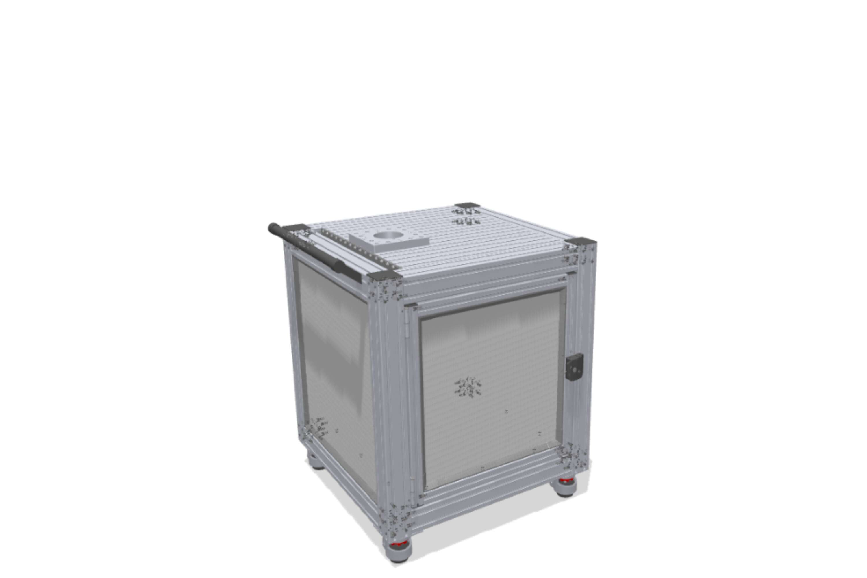 Basic cobot island for mobile use