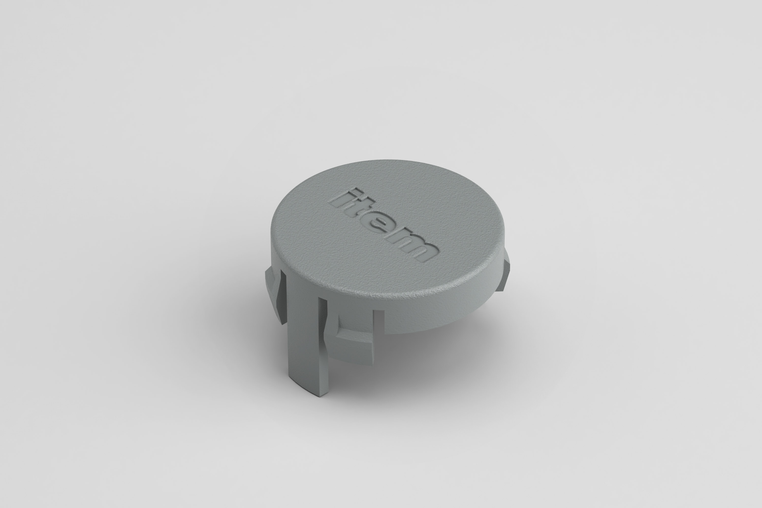Cap for drilled holes