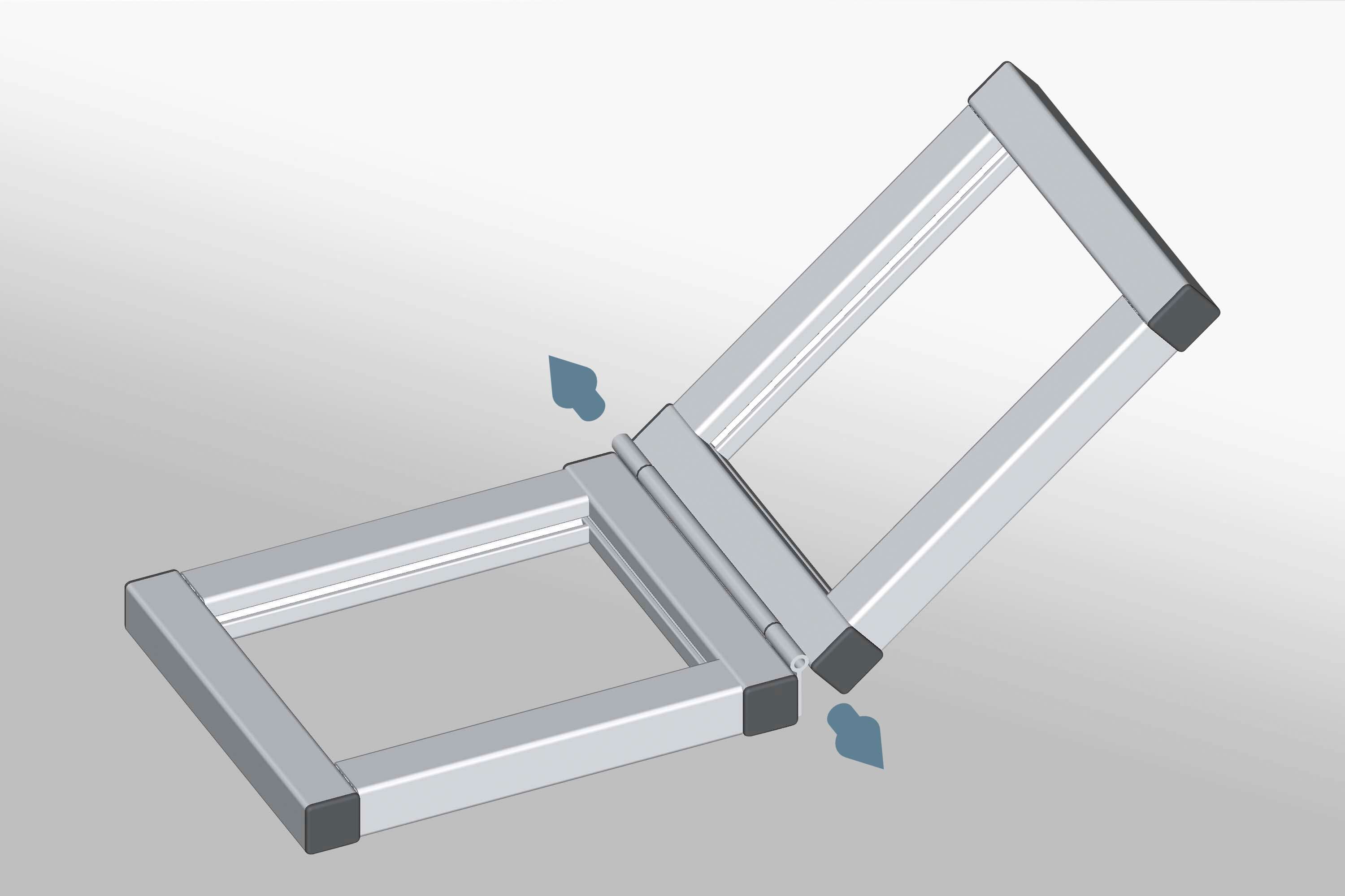 Hinge Strip Al
