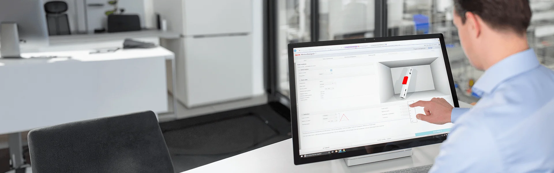 Automation with the item Linear System – item