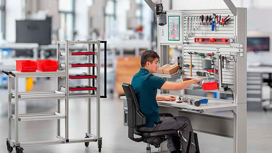 The item Work Bench System – industrial workstations – item